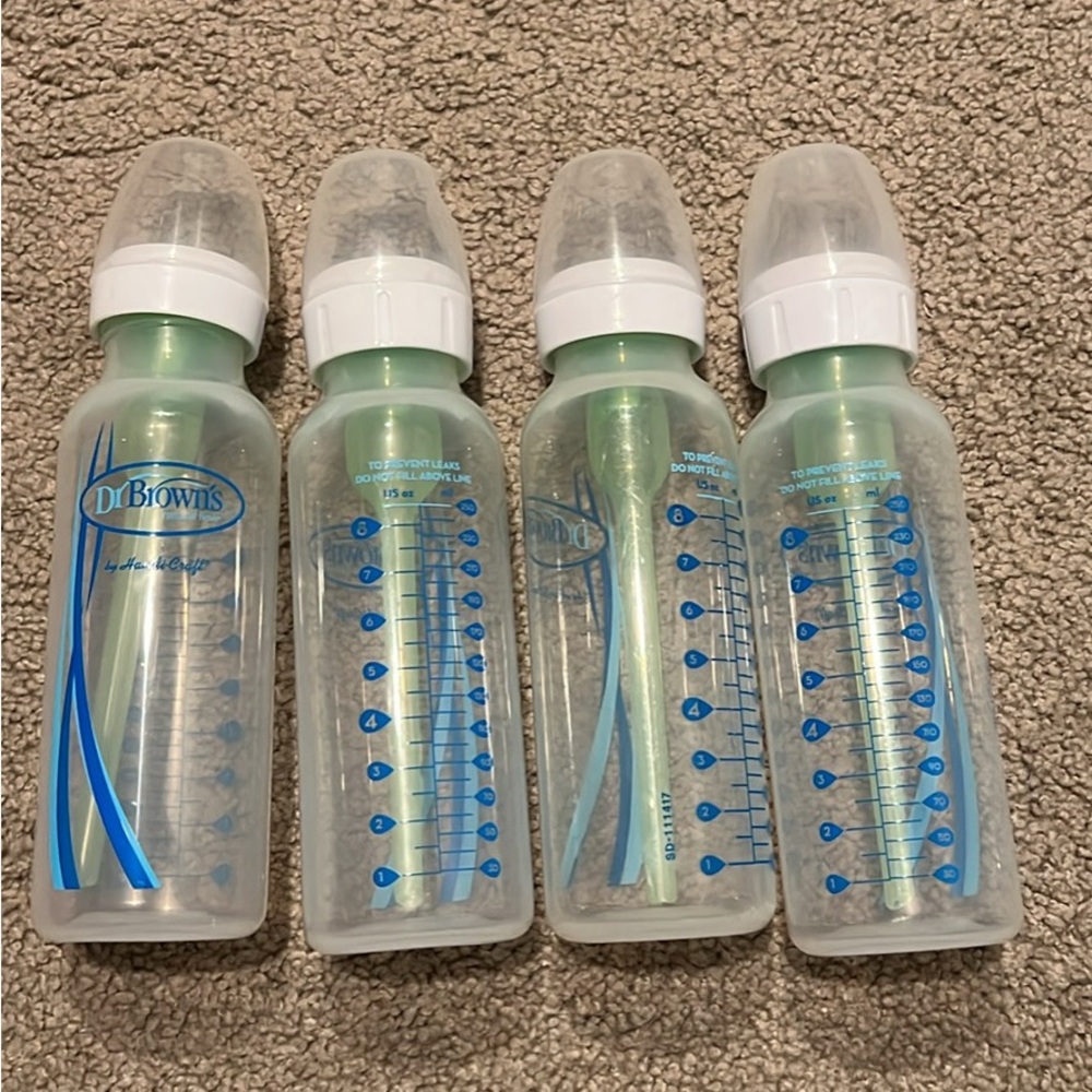 4 Dr brown bottles 8oz